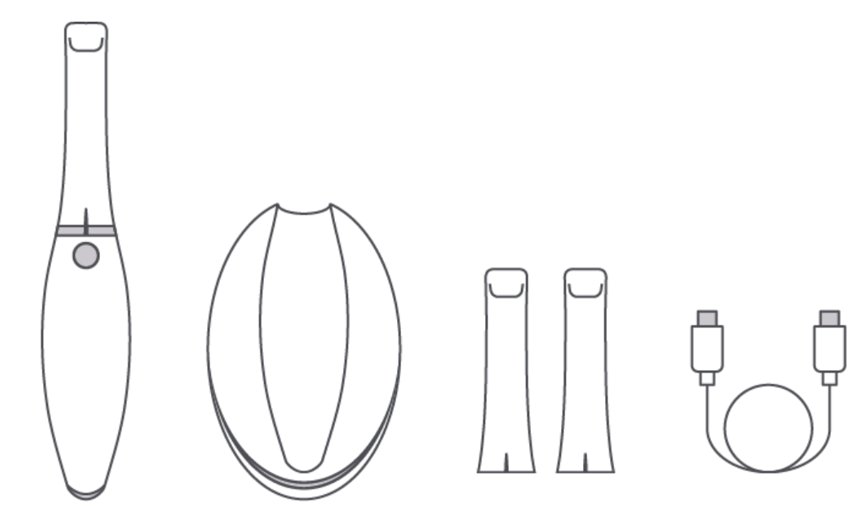 OVO3 / AVA scanner package contents